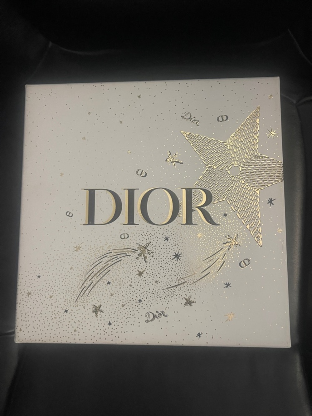 Dior White and Gold Celestial Gift Box